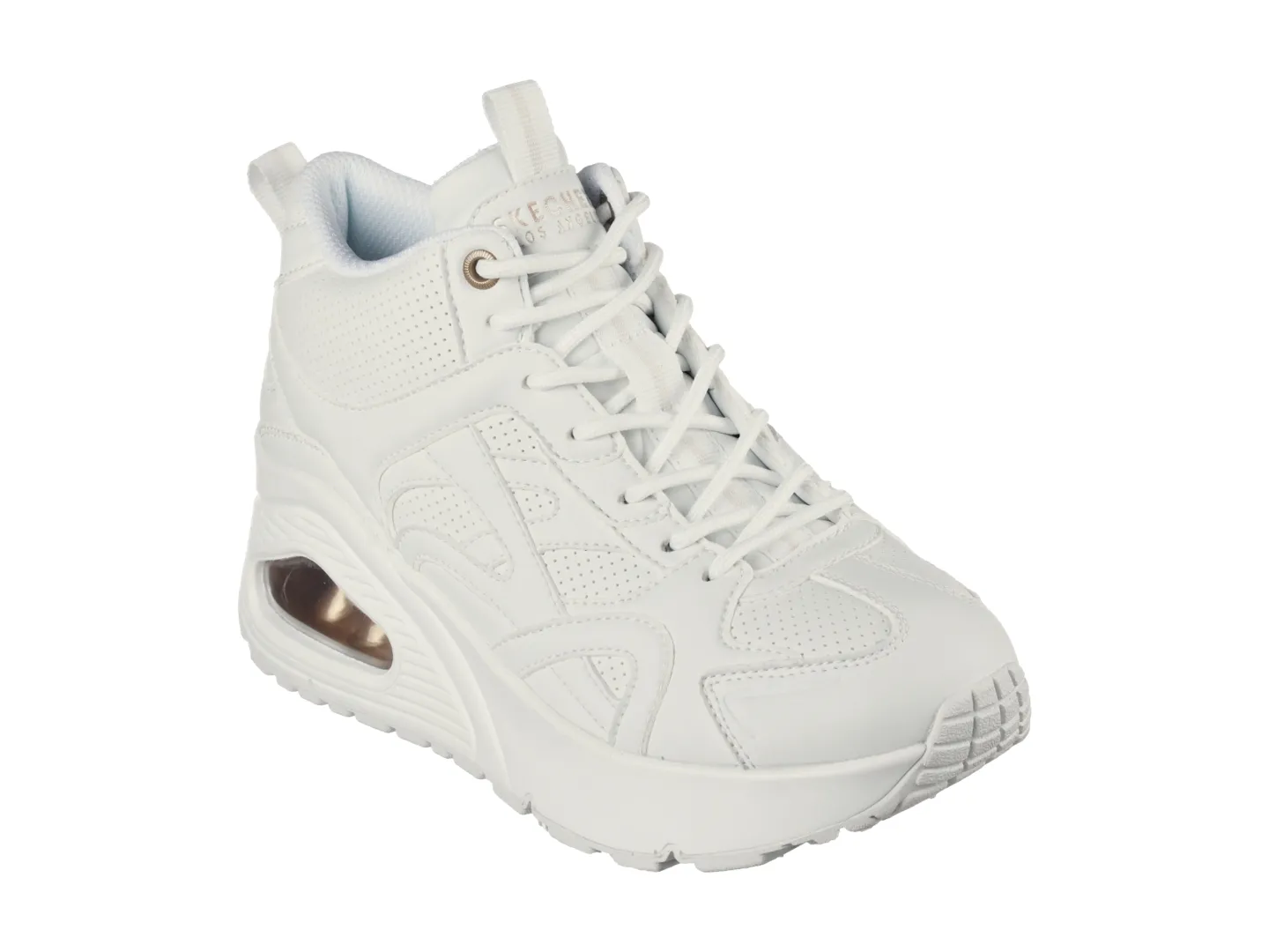 Tenis Skechers One Hi Blanco Para Mujer