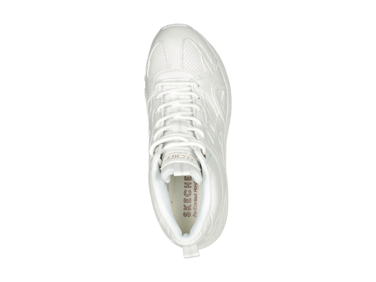 Tenis Skechers One Hi Blanco Para Mujer