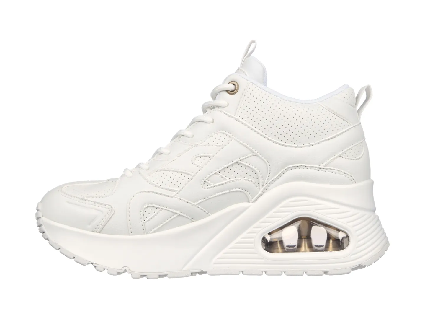 Tenis Skechers One Hi Blanco Para Mujer