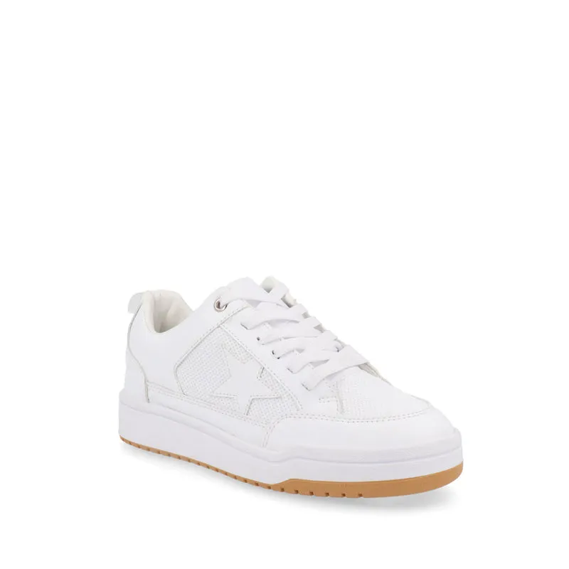 Tenis Urbano Trender color Blanco con estrella para Mujer