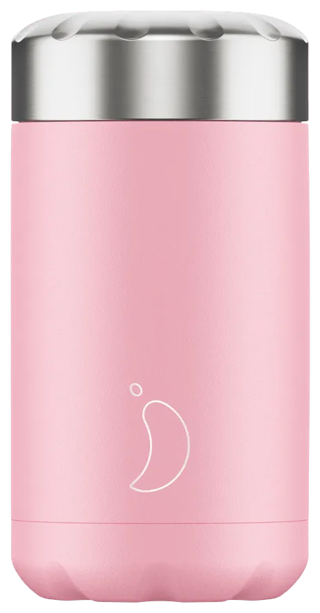 Termo Chilly's 500 ml · Rosa Pastel