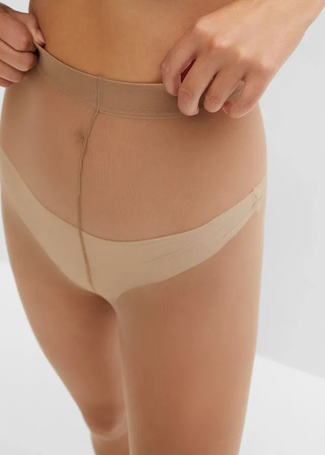 Thermal beige panty set