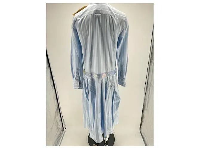 THOM BROWNE Vestidos T.ÉL 42 poliéster Azul 