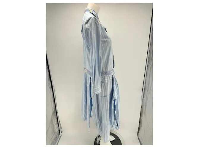 THOM BROWNE Vestidos T.ÉL 42 poliéster Azul 