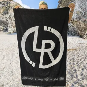 Black LR Towel