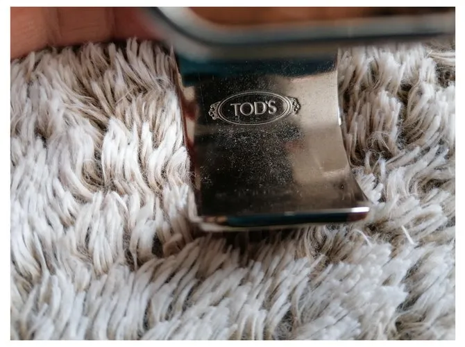 Tod's espadaña Beige Púrpura 