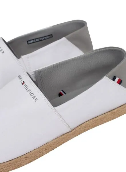 Tommy Hilfiger White Core Men's Espadrilles.