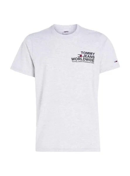 Tommy Jeans Entry Concert Camiseta Gris Hombre