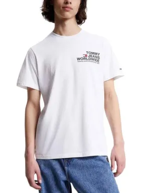 Tommy Jeans Entry Concert White Men's T-Shirt