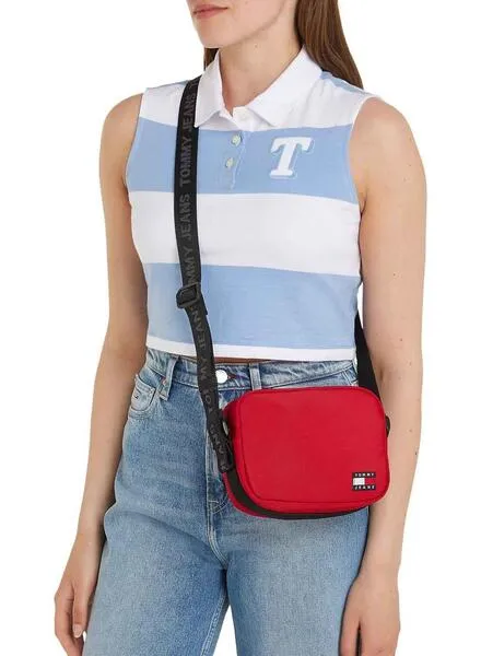 Tommy Jeans Essential Crossover Red Women's Bag