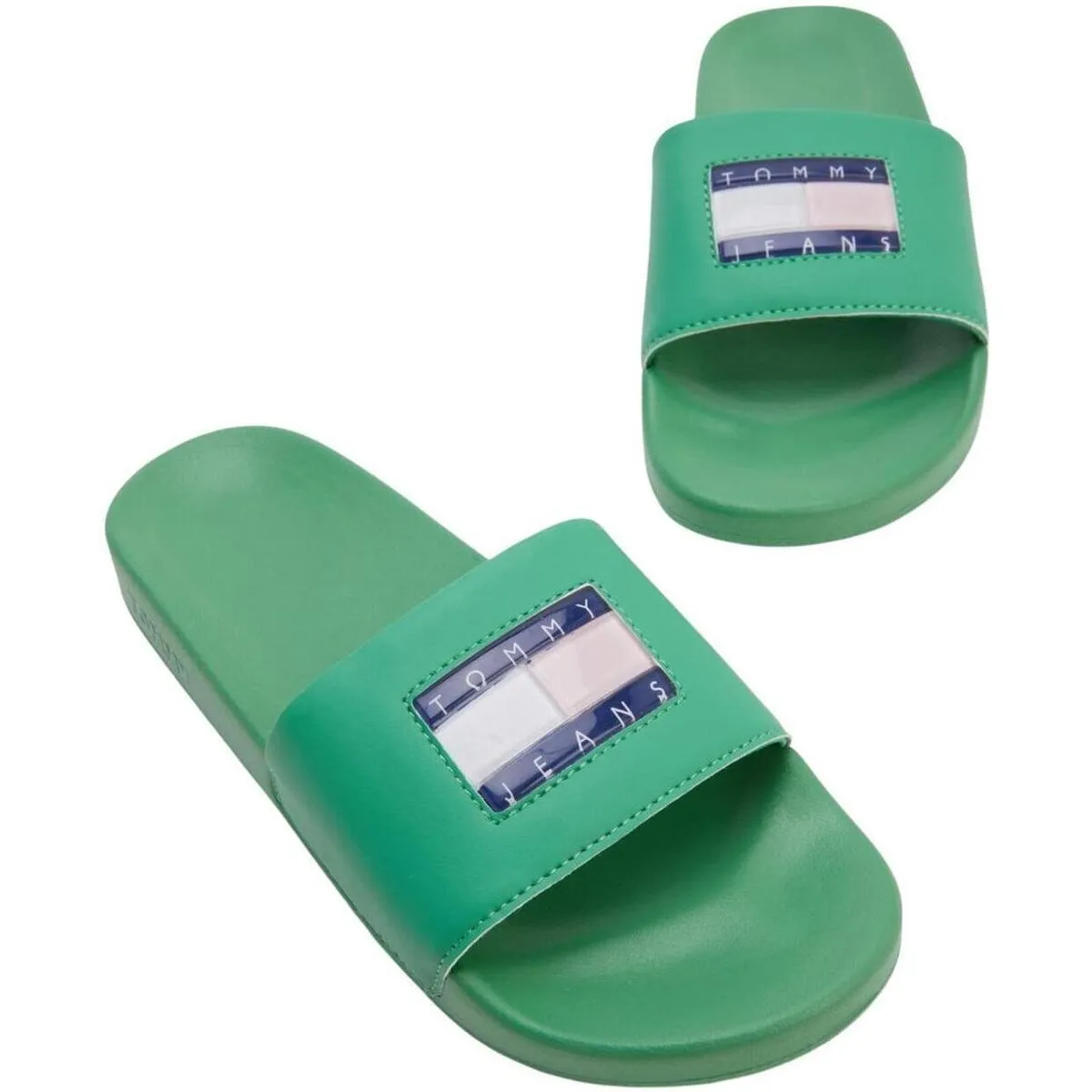 Tommy Hilfiger Pool Slide Sandal with Flag Print