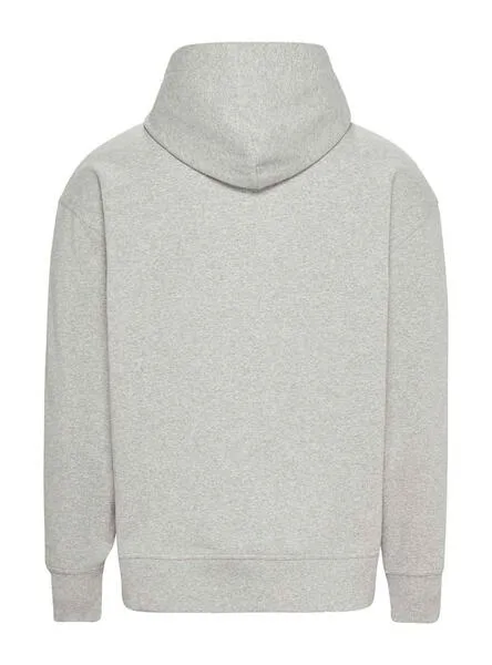 Tommy Jeans Relaxed Signature Sudadera Gris Hombre