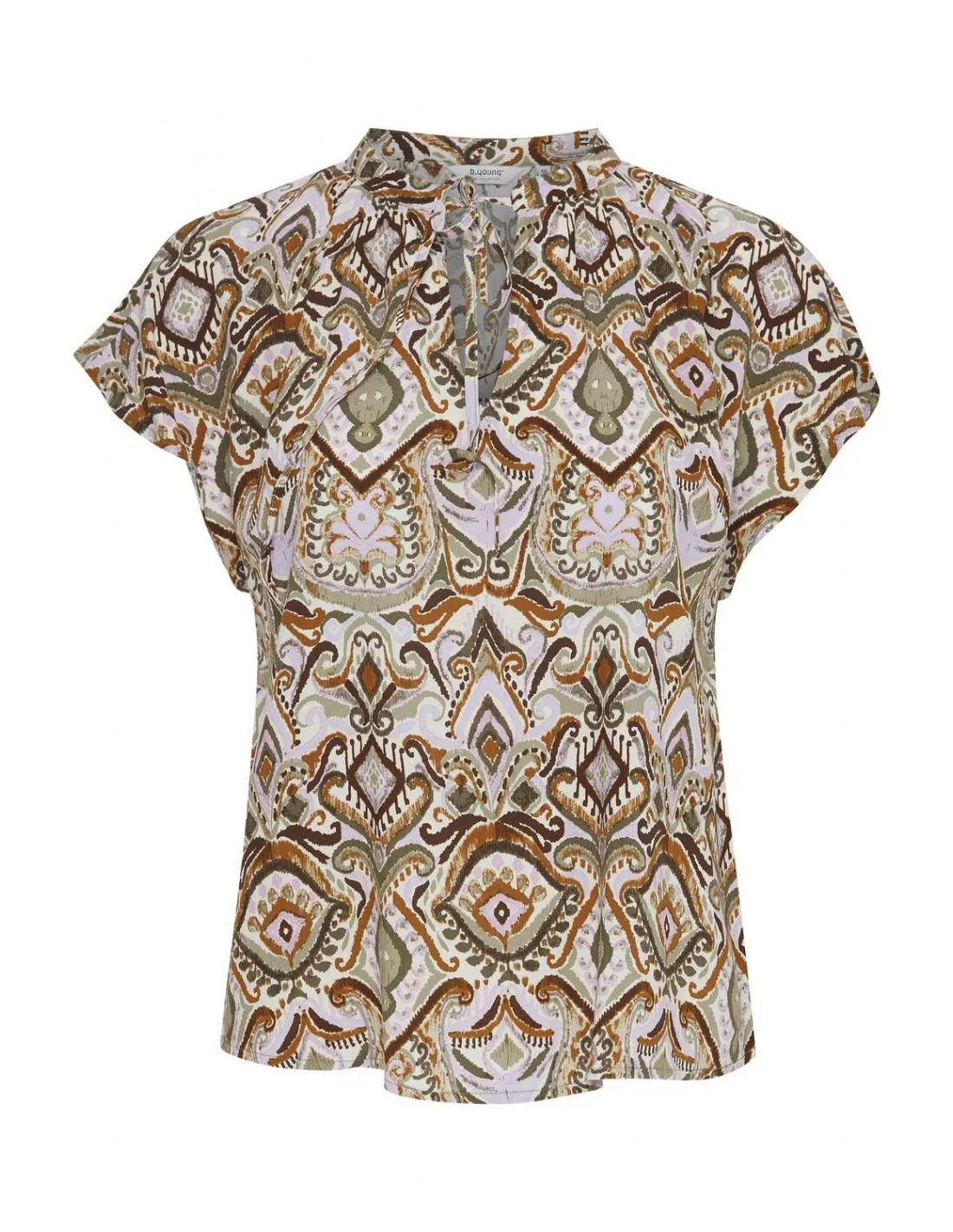 BOHO Print Top - B.Young Joella