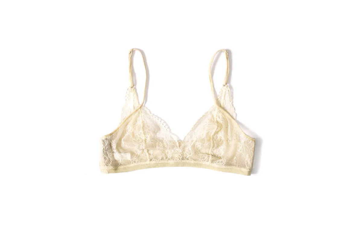 TOUCHÉ Bralette Encaje Beige