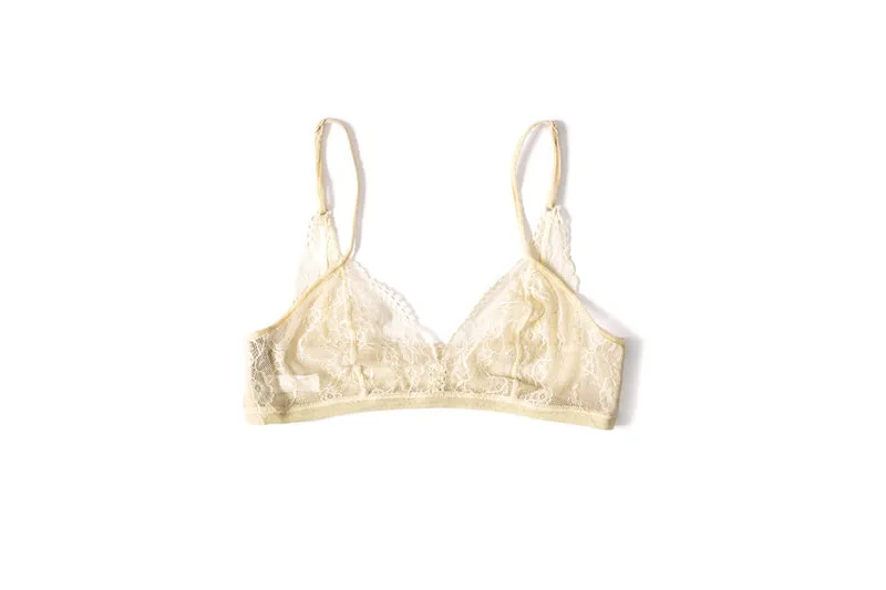 TOUCHÉ Bralette Encaje Beige