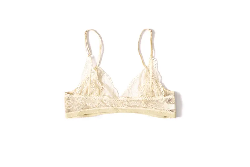 TOUCHÉ Bralette Encaje Beige