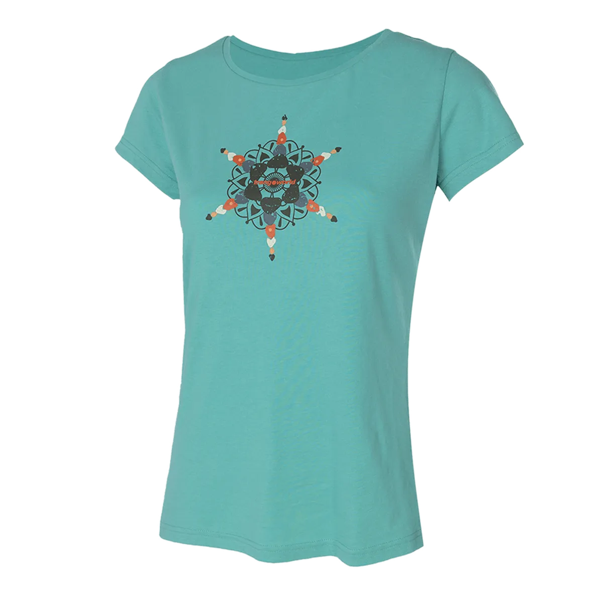 Green Mandala T-shirt by Trangoworld