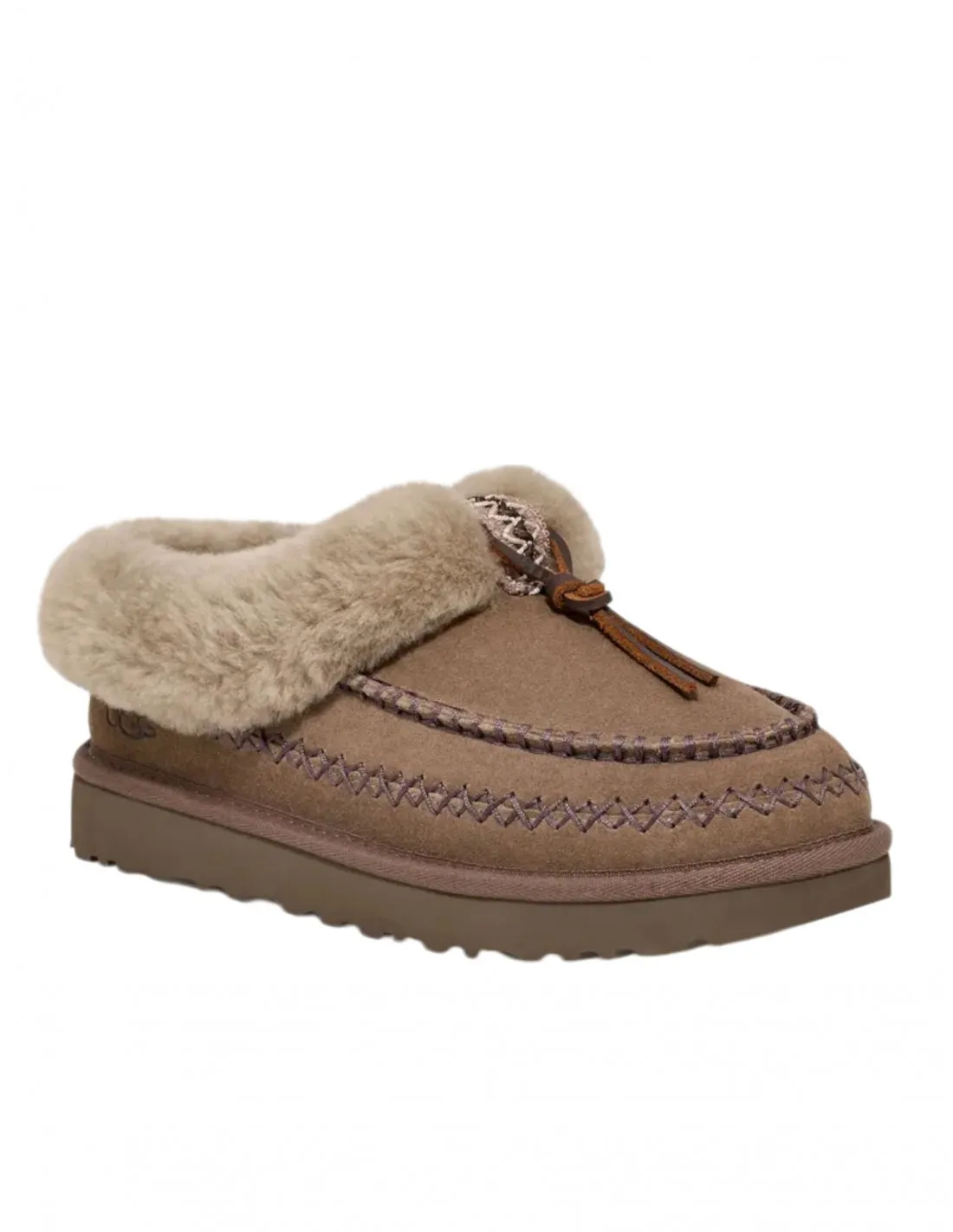 UGG Zuecos Pelo Tasman Alpine Verde