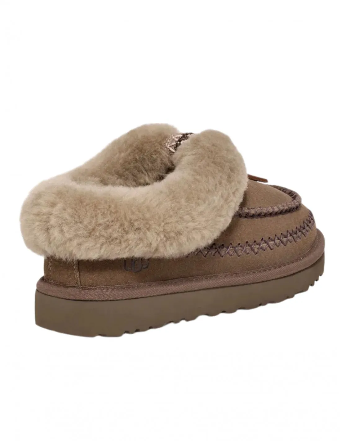 UGG Zuecos Pelo Tasman Alpine Verde