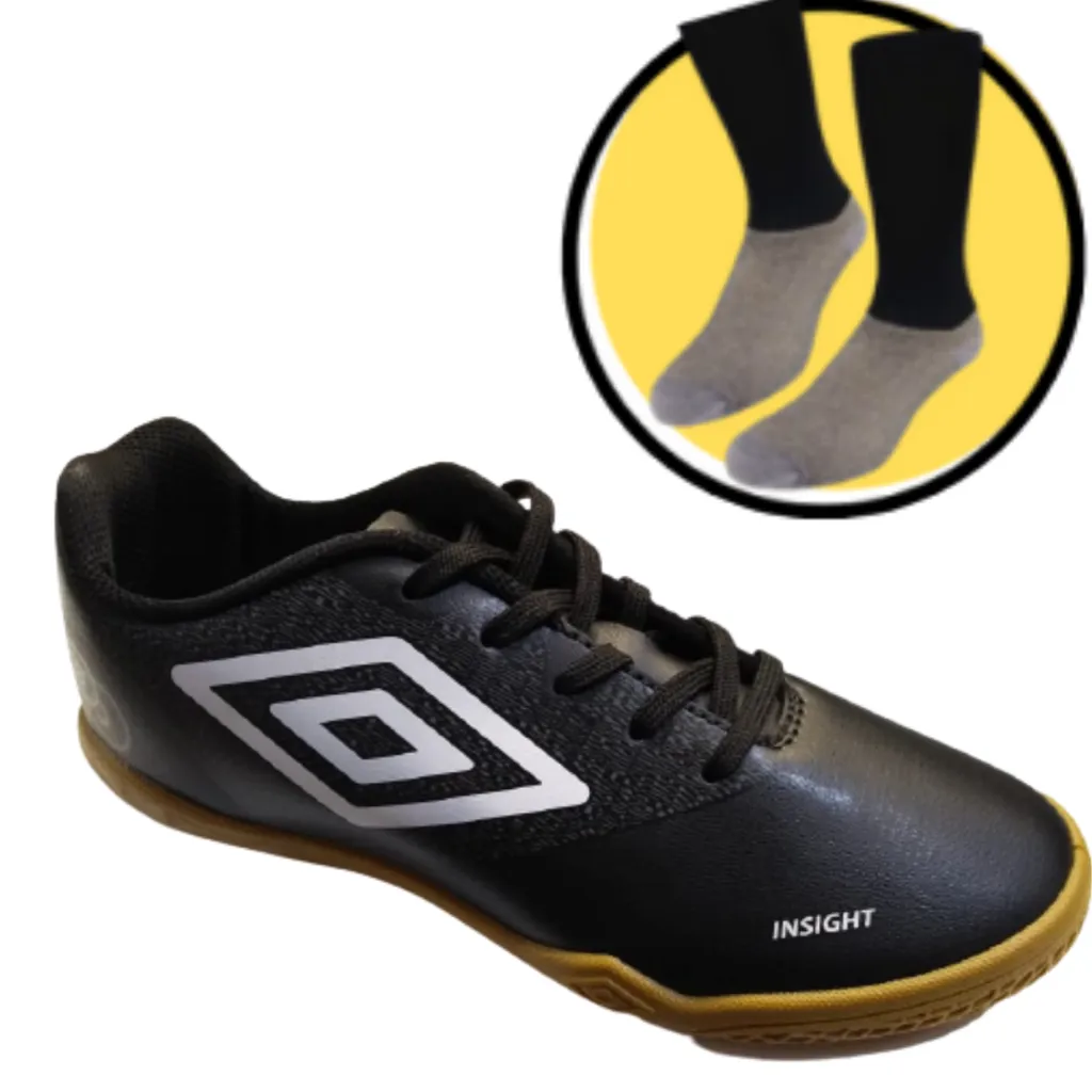 Umbro Kids Futsal Shoes 937281 + Free Socks!!