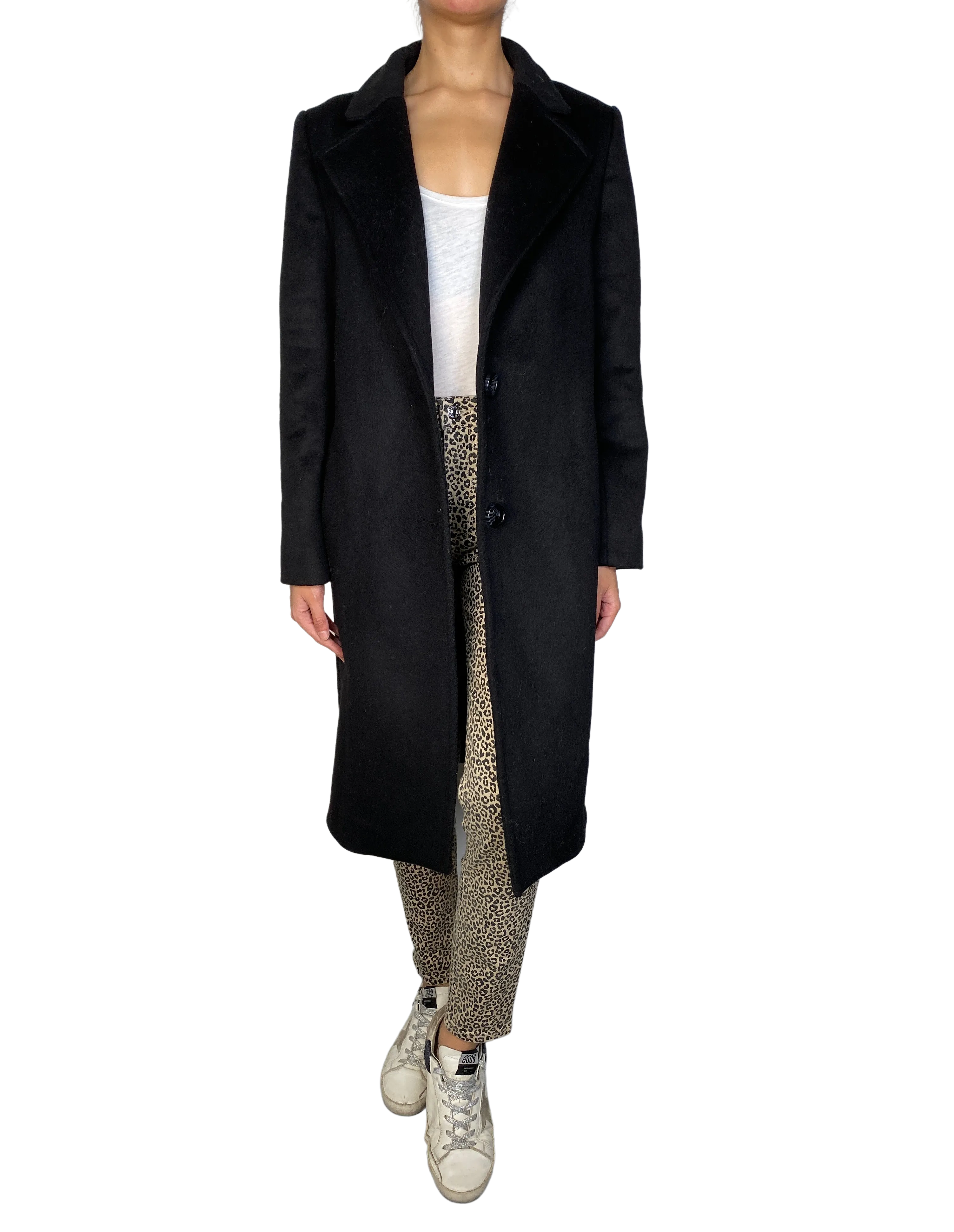 Unique Wool Card Coat