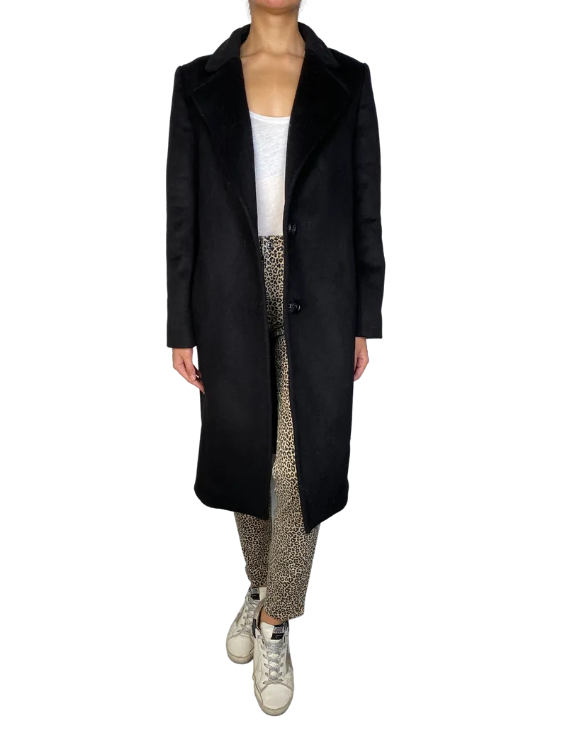 Unique Wool Card Coat