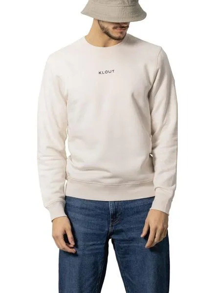 Unisex Beige Klout Sweatshirt