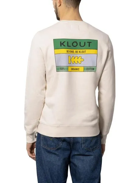 Unisex Beige Klout Sweatshirt