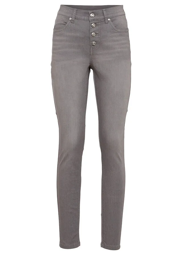 Light Grey Slim Fit Jeans