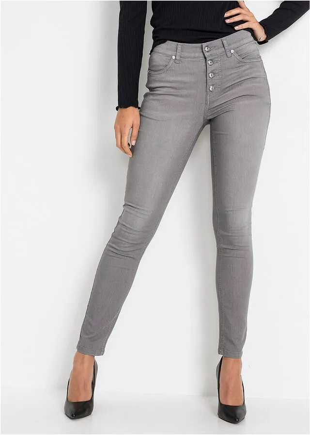 Light Grey Slim Fit Jeans