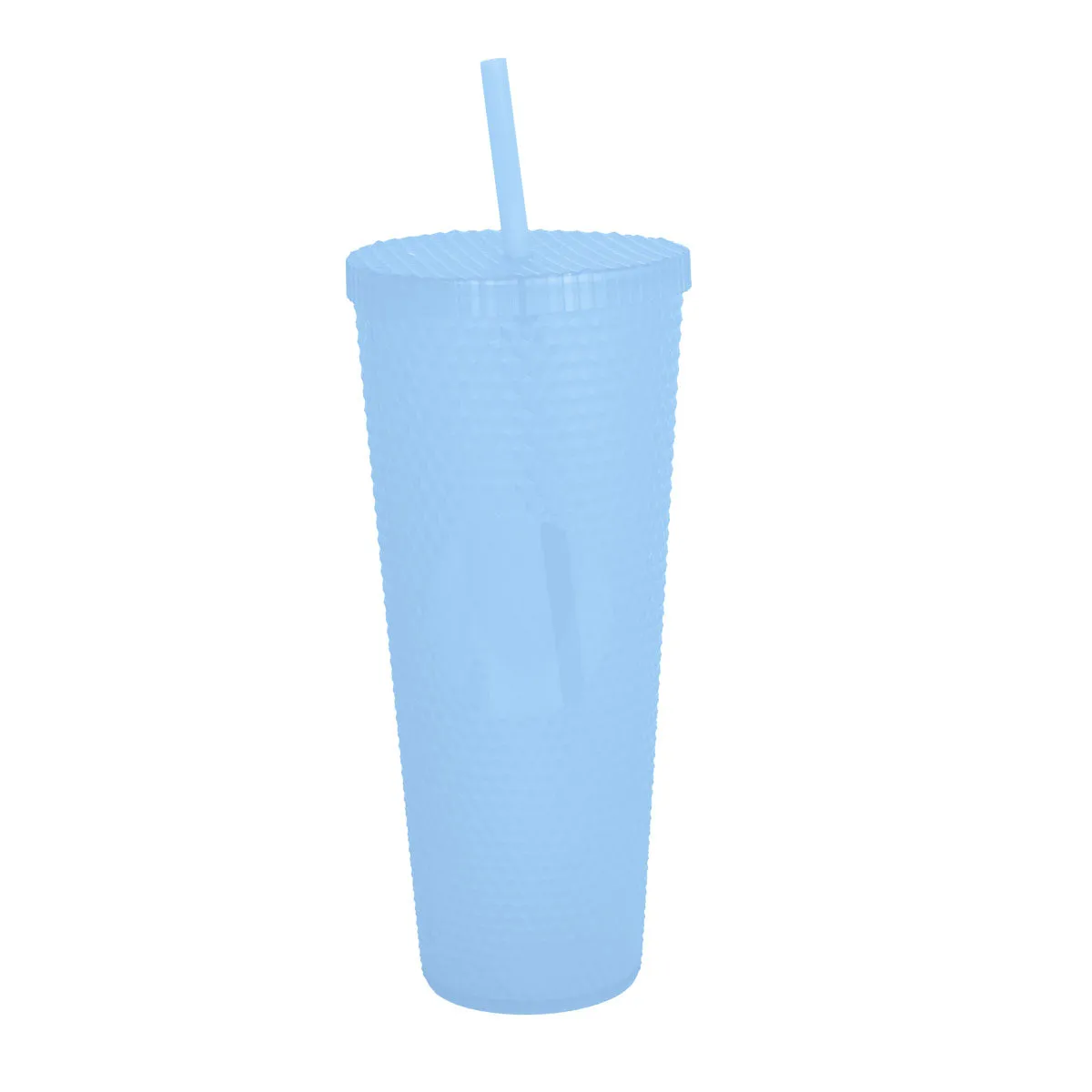 Vaso con Textura color Azul Cielo, 1100ml