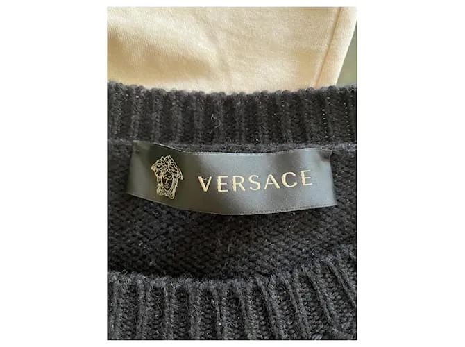 Versace Prendas de punto Negro 