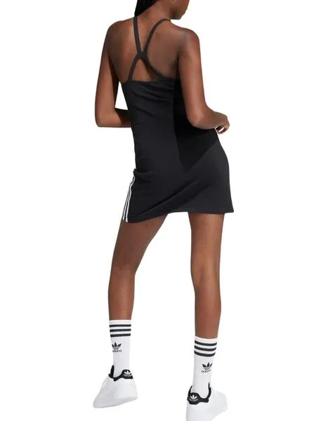 Adidas Mini 3 Bandas Black Dress for Women