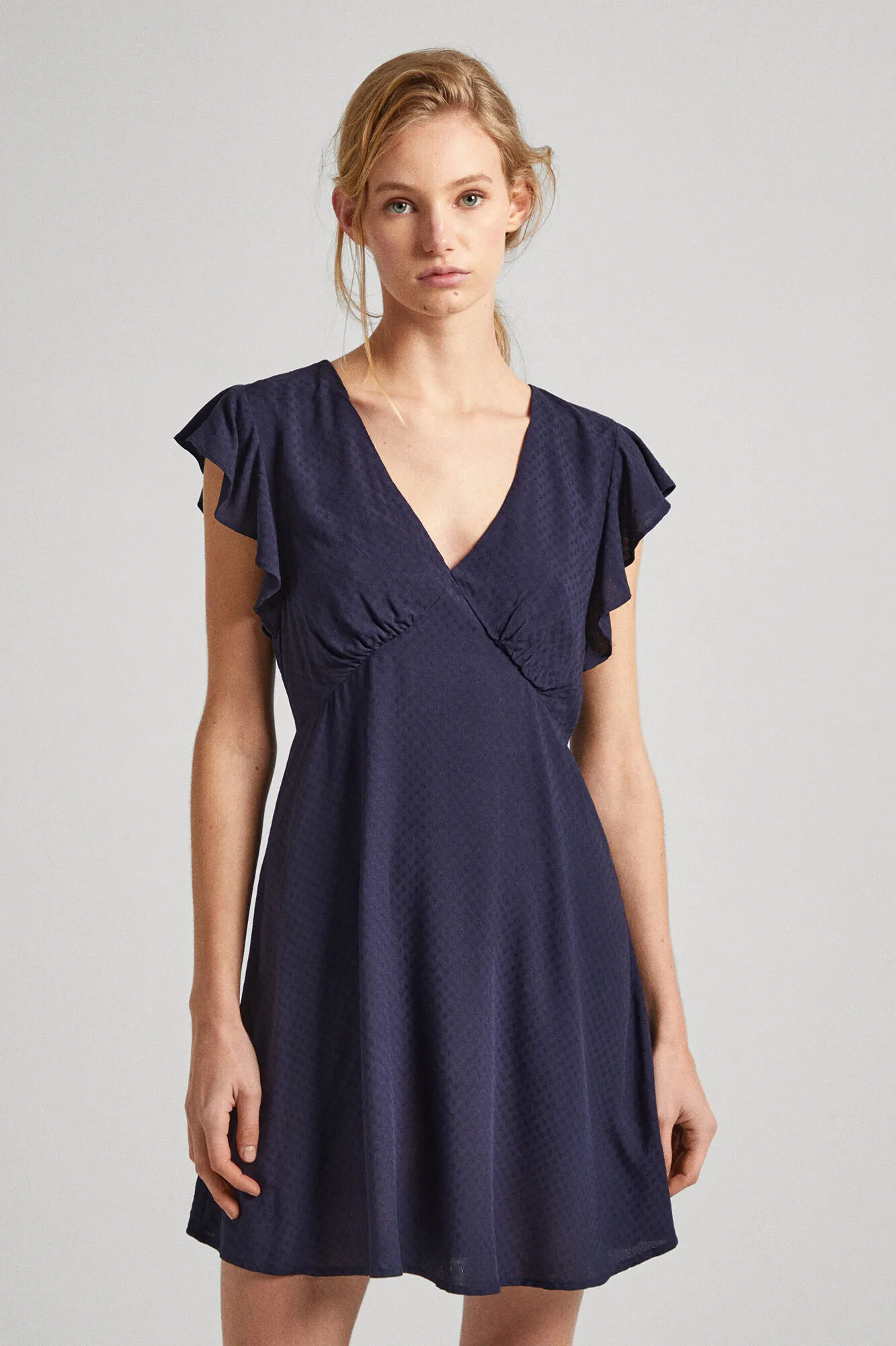 Short V-Neck Dress