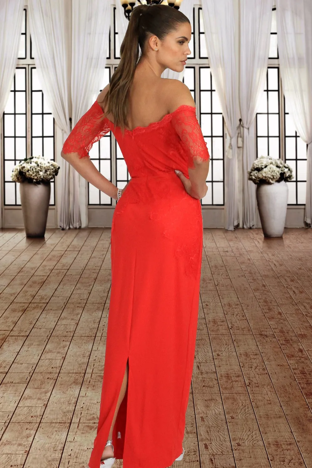 Red Maxi Dress