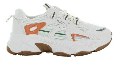 Via Urbana Tenis Aesthetic Blanco Salmon Mujer 81457