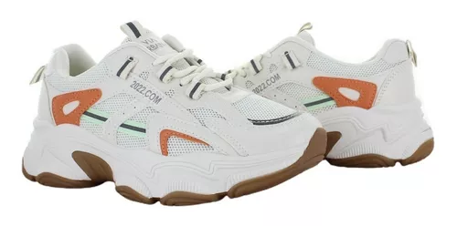 Via Urbana Tenis Aesthetic Blanco Salmon Mujer 81457