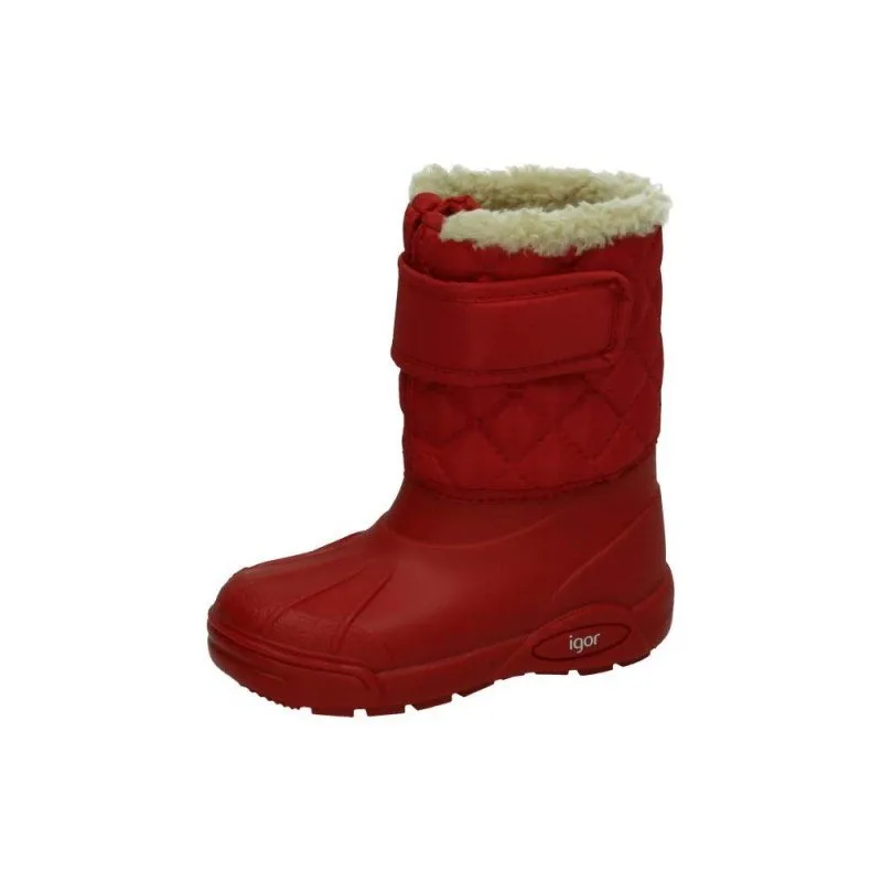 W10120-005 BOTAS NIEVE IGOR SKI color ROJO