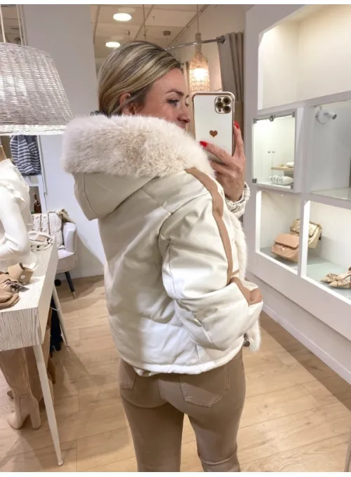 White Gio Coat