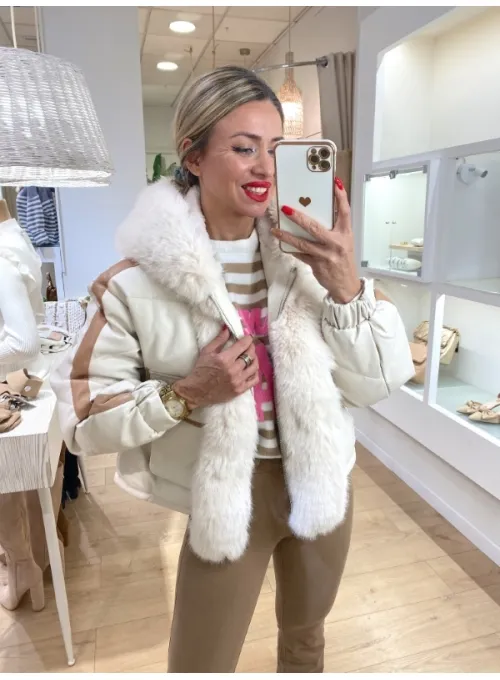 White Gio Coat