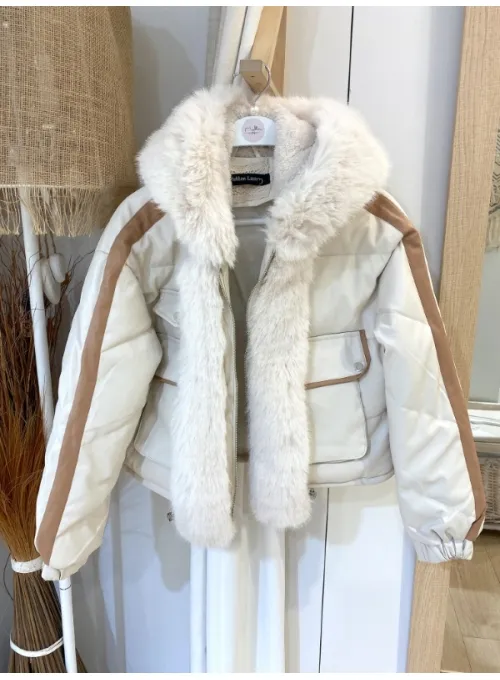 White Gio Coat