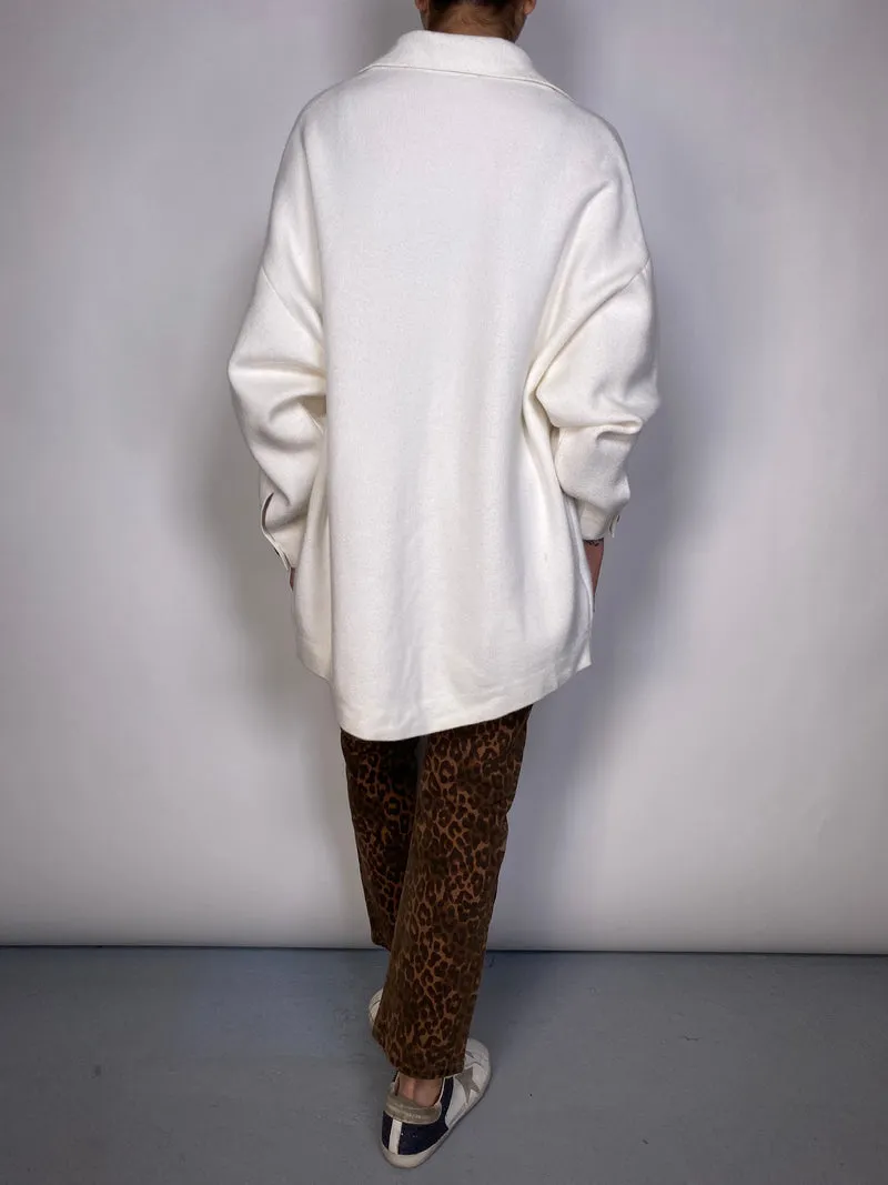 White MANGO Sweater