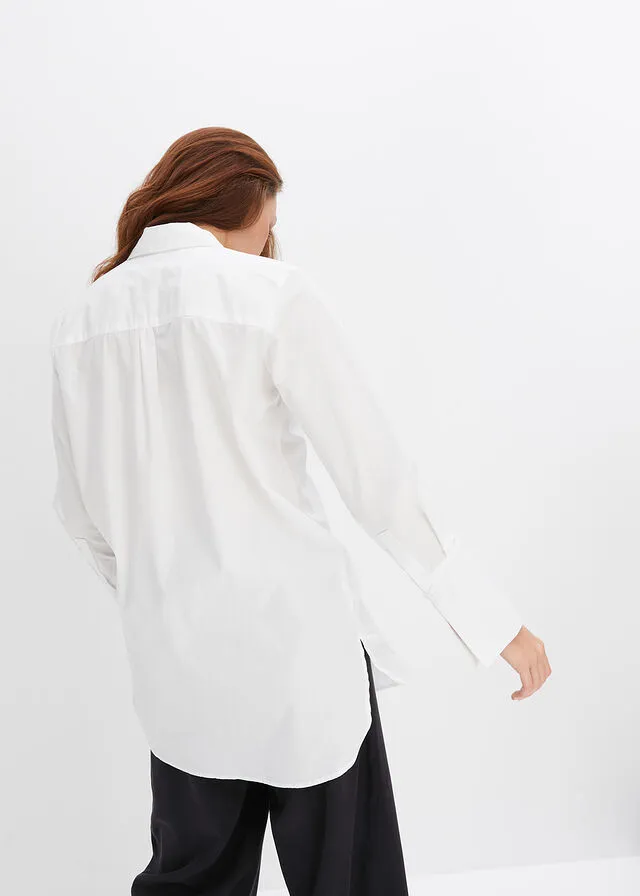 White Oversized Blouse