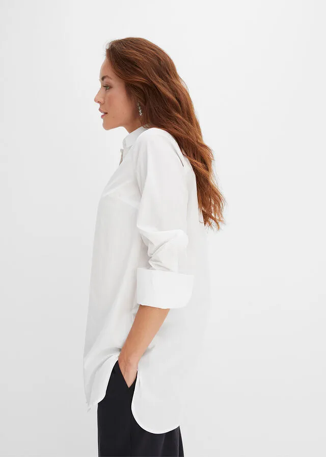 White Oversized Blouse