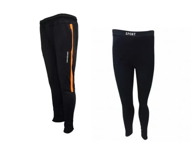 Winter combo! Sporty skinny pants + thermal leggings