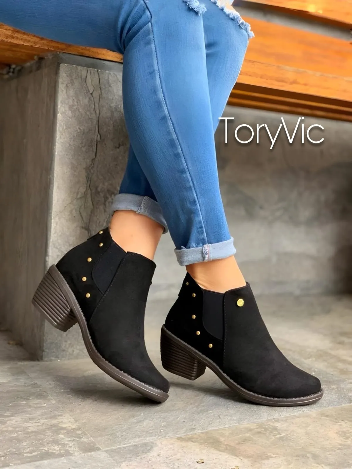 Woman's ankle boots - Regina black