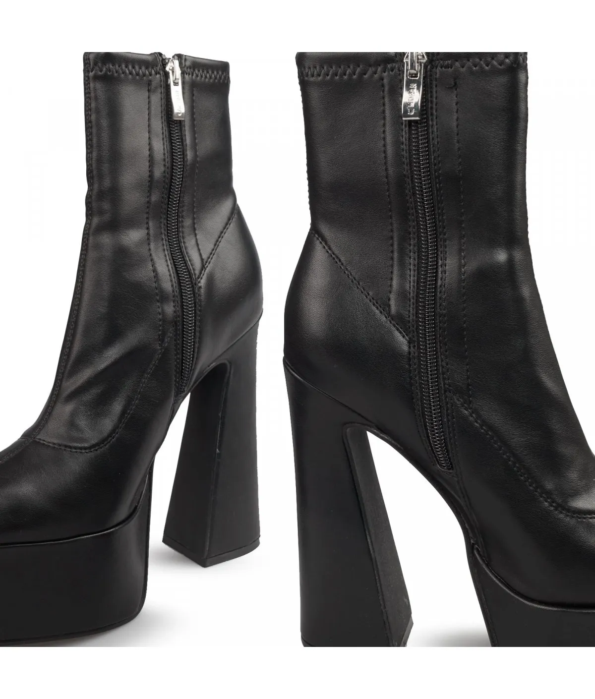 Women's Booties 1315 Leather Look