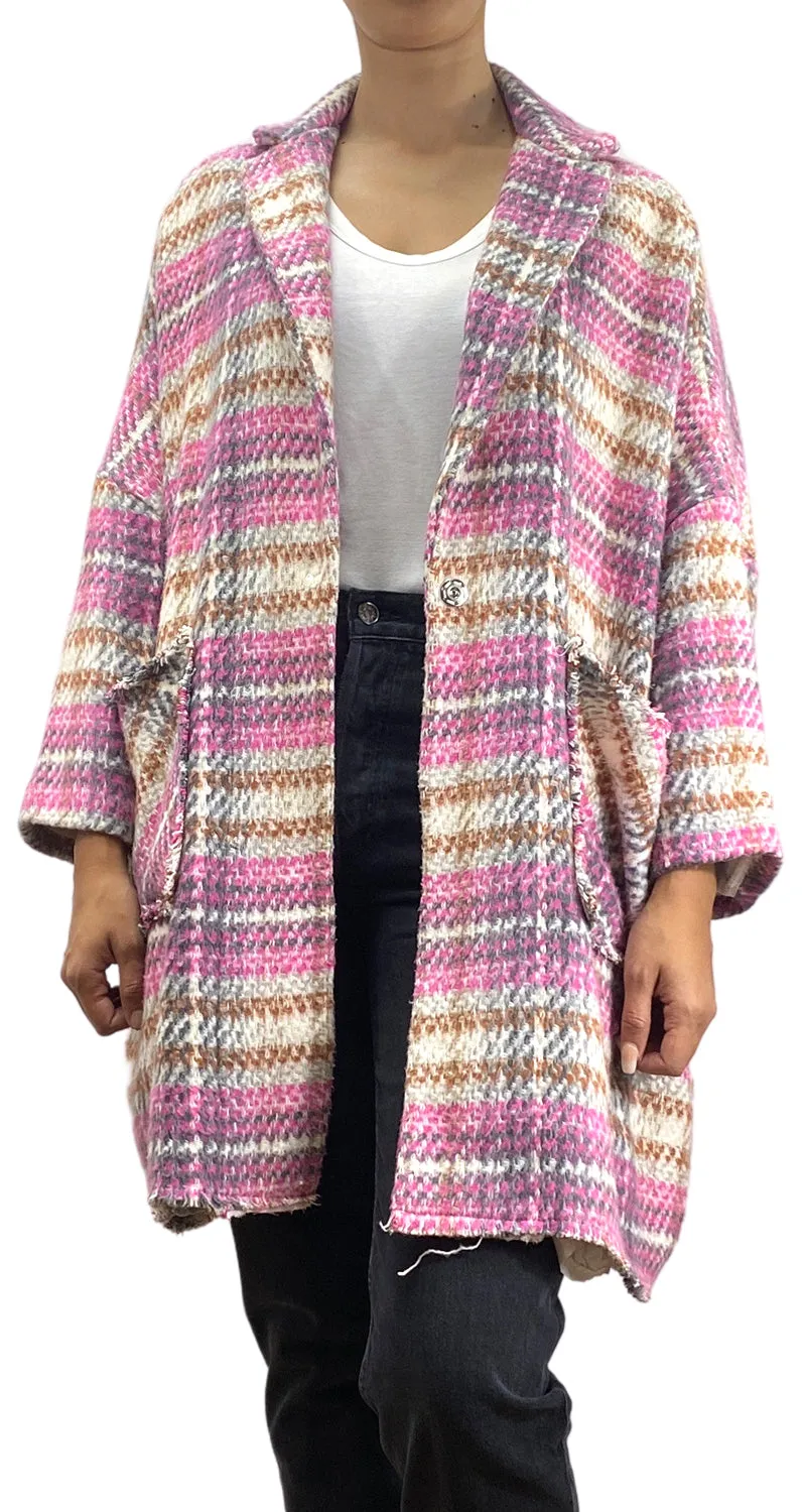 Woven Coat by BANDITAS