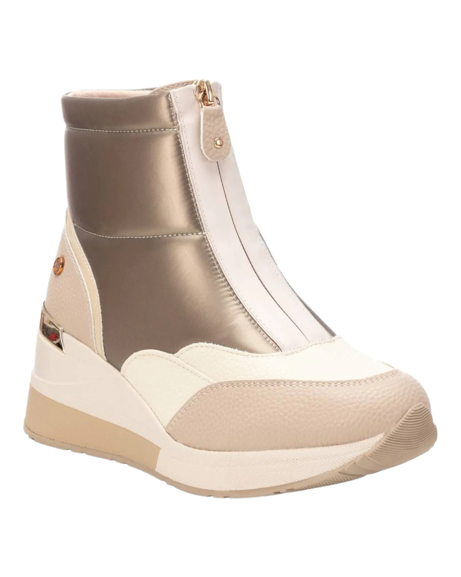 XTI Women's Beige Ankle Boots 141926