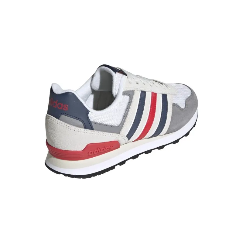 Zapatillas Adidas 10K Gris Azul Rojo